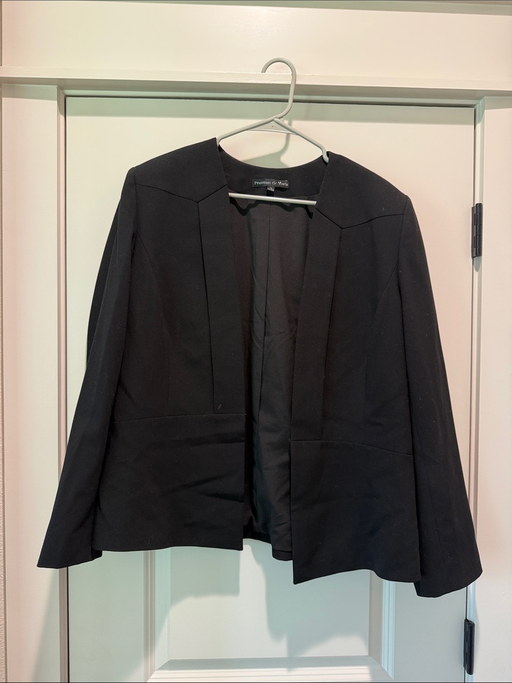 Pendleton Black Open-Front Women's Blazer